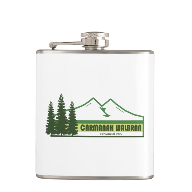 Carmanah Walbran Provinzpark Grüne Streifen Flachmann (Vorderseite)