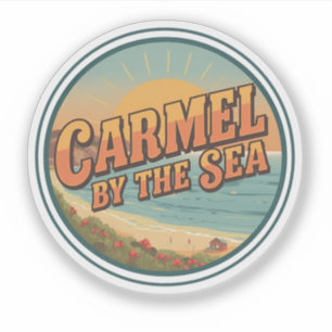 Carmel am Meer Strand Kalifornien Pazifikküste Aufkleber