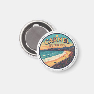 Carmel am Meer Strand Kalifornien Pazifikküste Magnet