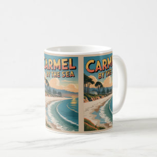 Carmel am Meeresstrand Kalifornien Pazifikküste Kaffeetasse