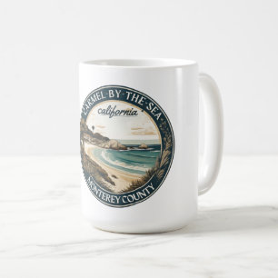 Carmel am Meeresstrand Kalifornien Pazifikküste Kaffeetasse