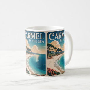 Carmel am Meeresstrand Kalifornien Pazifikküste Kaffeetasse