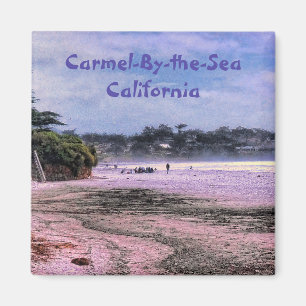 Carmel Beach California Central Coast Magnet