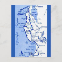 "Carmel bis San Francisco Karte