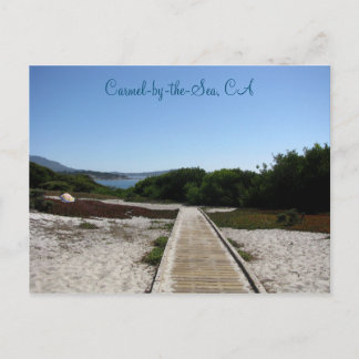 Carmel-by-the-Sea, CA - Pfad zum Ozean Postkarte