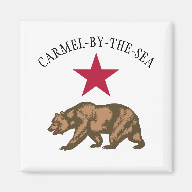 Carmel-by-the-Sea, Kalifornien Magnet (Vorne)