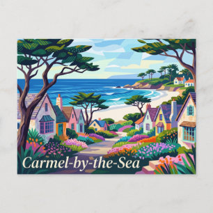 Carmel-by-the-Sea Kalifornien Postkarte
