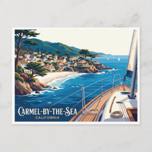 Carmel-by-the-Sea Kalifornien Postkarte