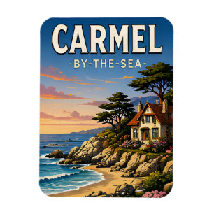 Carmel-by-the-Sea Kalifornien Reise-Geschenk Magnet