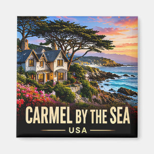 Carmel By The Sea Kalifornisches Küstenörtchen Rei Magnet