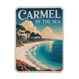 Carmel by the Sea Strand Kalifornien Pazifikküste Magnet
