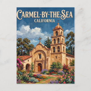 Carmel Mission Kalifornien Postkarte