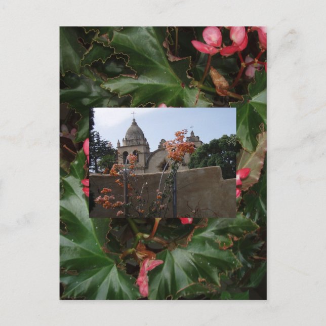 Carmel Mission Postkarte (Vorderseite)