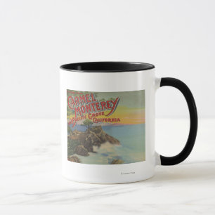 Carmel, Monterey, & Pacific Grove, CA - begrüßt Tasse