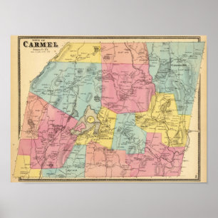 Carmel, Stadt Poster