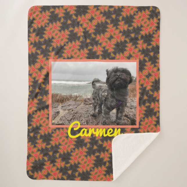 Carmen Blanket Sherpadecke (Vorderseite)