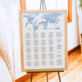 Carmen Blue Hochzeit in Urlaubsort Seekarte Poster