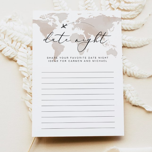 CARMEN Date de voyage Idées de nuit Carte de jeu n (Créateur téléchargé)