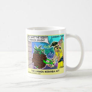 Carmen Miranda lustige Geschenke & Sammlerstücke Kaffeetasse