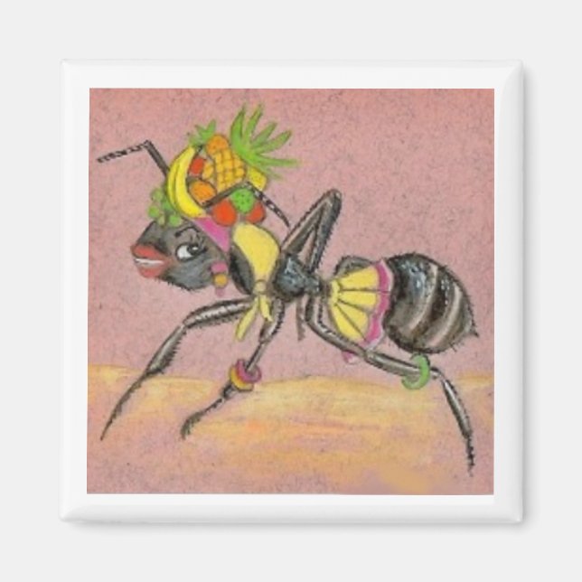 Carmen Miranta Magnet (Vorne)