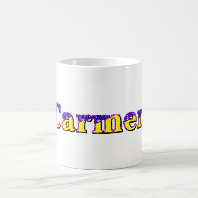Carmen Name Kaffeetasse (Mittel)