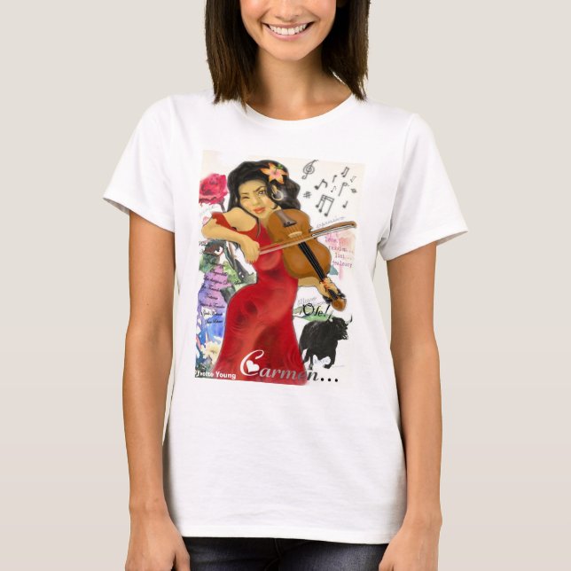 Carmen-Shirt T-Shirt (Vorderseite)