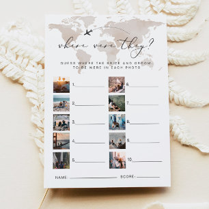 CARMEN Voyage Où Étaient-Ils La Carte De Jeu Nupti