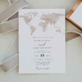 CARMEN Watercolor Karte Reiseerlebnis Hochzeit