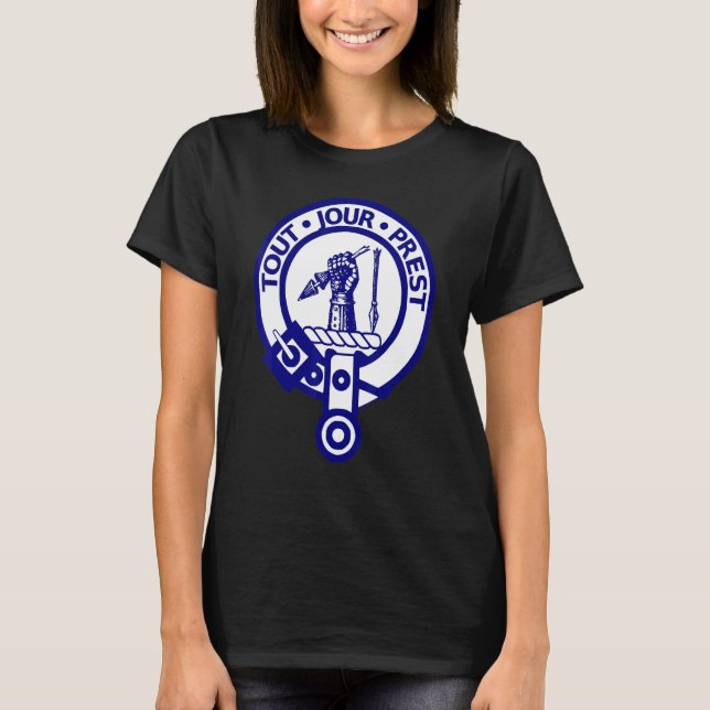 Carmichael Family Clan Name Wappen Shield T-Shirt (Vorderseite)