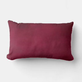 Carmine Red Soft Pastell Color Tone Lendenkissen