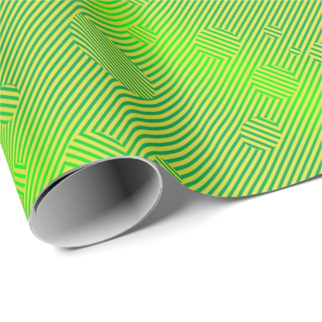Carnaby Grün Geschenkpapier (Rolleneckpunkt)