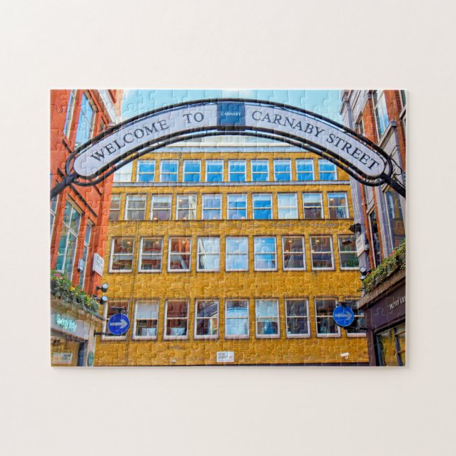 Carnaby Street - London - 11 x 14 Zoll (Horizontal)
