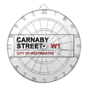 Carnaby Street London England - Swinging! Dartscheibe