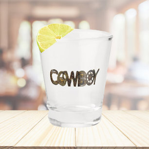 Carnaby Tan Cowboy Schnapsglas