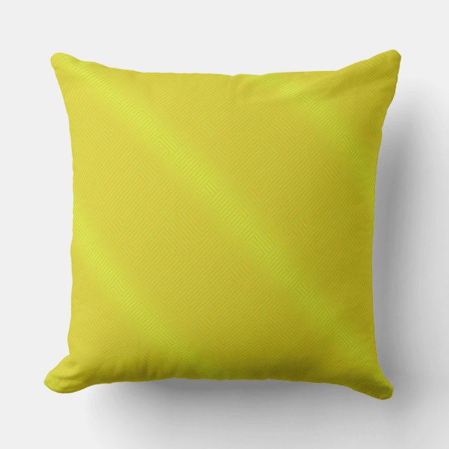 Carnaby Yellow und Chartreuse Kissen (Vorderseite)