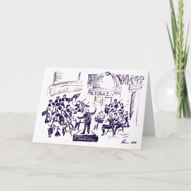 carnagie Hallenkonzert 2010 Karte (Vorderseite)