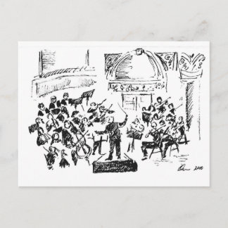carnagie Hallenkonzert 2010 Postkarte