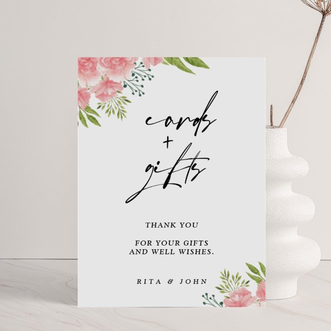 Carnation Blume Cards and Gifts Wedding Sign Poster (Von Creator hochgeladen)