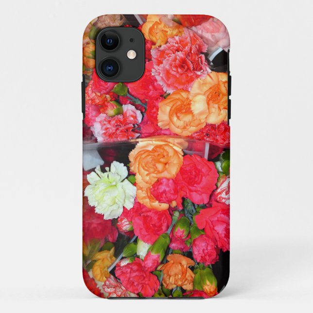 Carnation Blume Mix Phone Case (Rückseite)