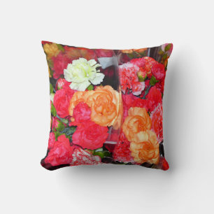 Carnation Blume Mix Pillow Kissen