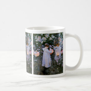 Carnation, Lily, Lily, Mug de café Rose