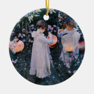 Carnation Lily Lily Rose von John Singer Sargent Keramik Ornament