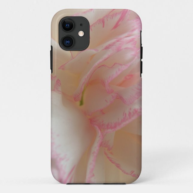 Carnation rose et blanc iPhone 5 Coque (Dos)