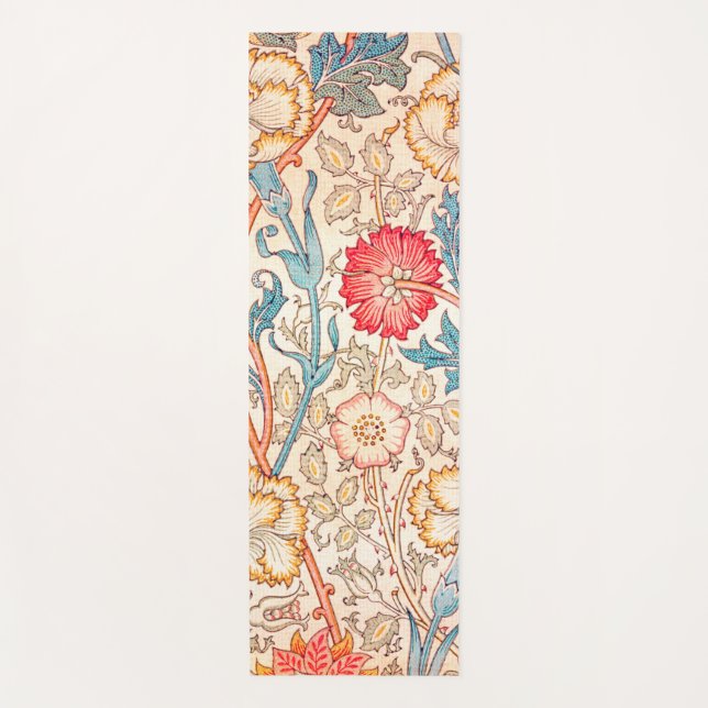 Carnation, William Morris Yogamatte (Vorderseite)
