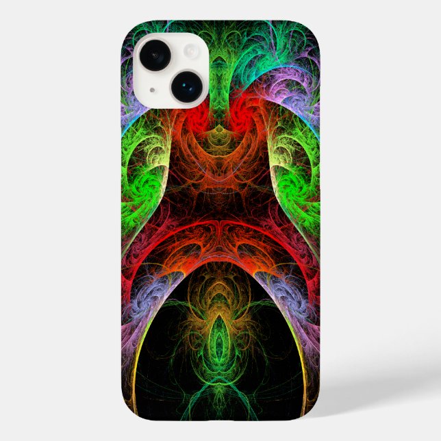 Carnaval Abstrakt Art Case-Mate iPhone 14 Plus Hülle (Rückseite)