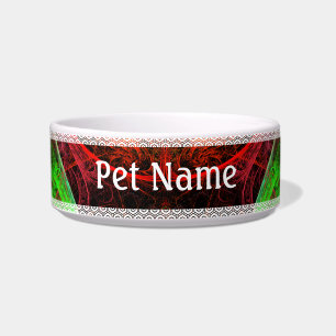 Carnaval Abstrakt Art Cat Bowl Napf