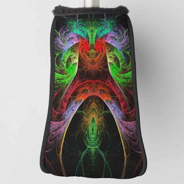 Carnaval Abstrakt Art Golf Headcover (Rotieren 90)