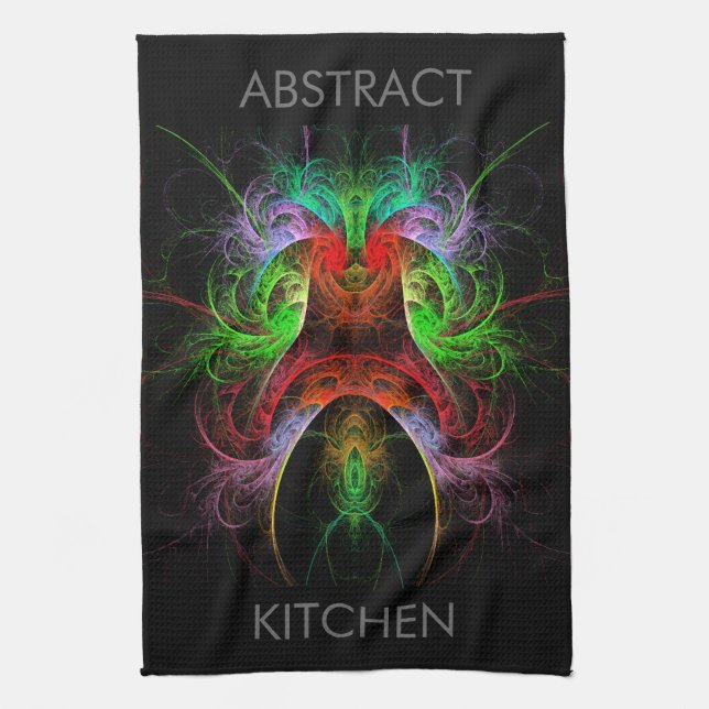 Carnaval Abstrakt Art Kitchtuch Handtuch (Vertikal)