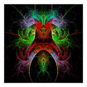 Carnaval Abstrakt Art Poster