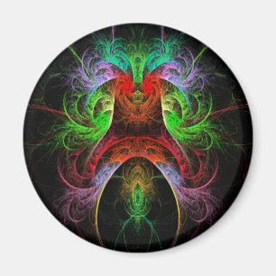 Carnaval Abstrakt Art Rundmagazin Magnet